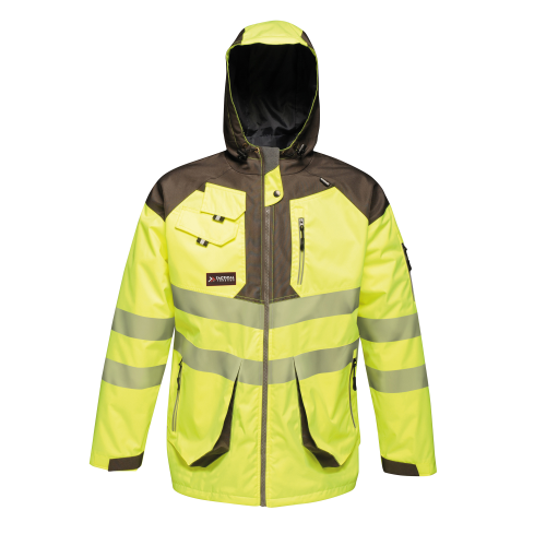 Tacticl HiVs Jckt Yellow/Grey  M