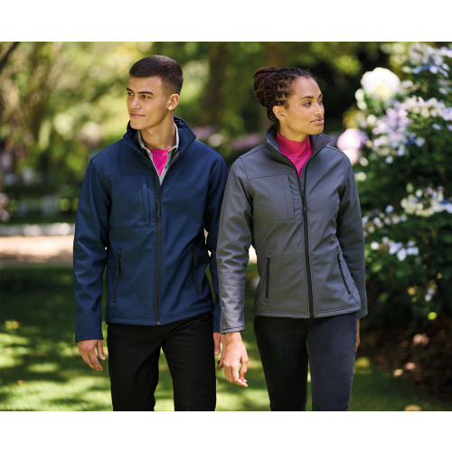 Octagon II 3 Layer Soft Shell    Navy(SlGrey) S