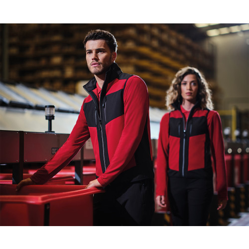 TRA907Â E-VOLVE 2 LAYER SOFTSHELL BODYWARMER