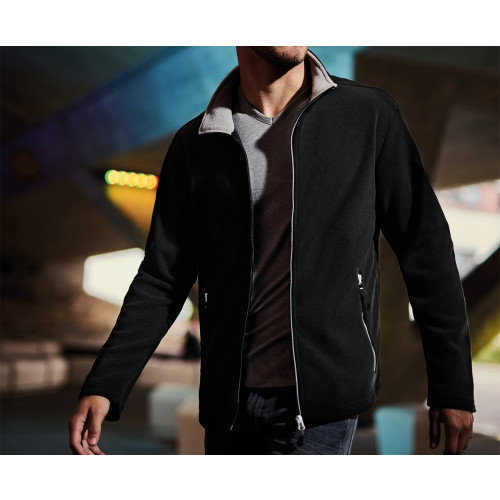 Ascender Fleece Blk/MinrlGry L