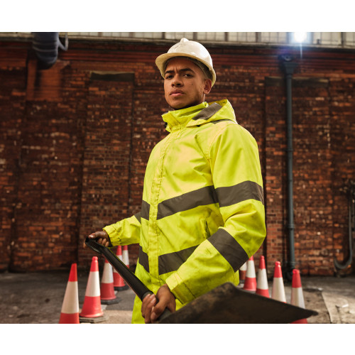 TRW457 Regatta HI-VIS PRO CONTRACT DOVER JACKET