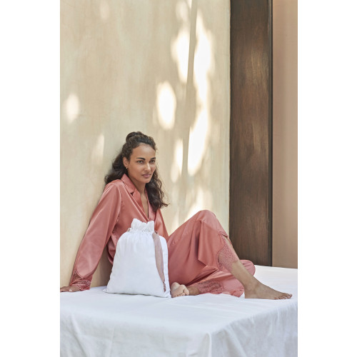 W121 Cotton Gift Bag with Ribbon Drawstring