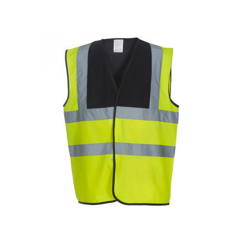 YK001 Yoko Hi-Vis Two Band Waistcoat