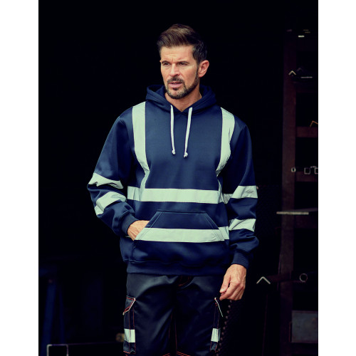 YK032 Yoko Hi-Vis Pull Over Hoodie