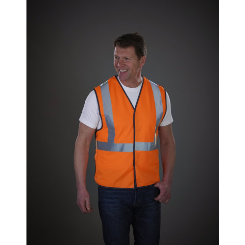 YK035 Yoko HI-VIS RAILWAY WAISTCOAT