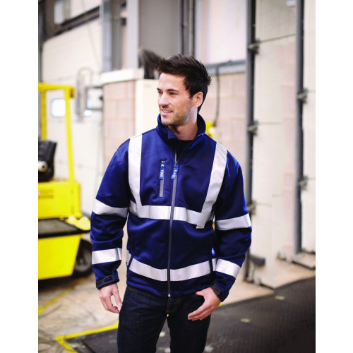 YK040 Yoko Hi-Vis Soft Shell Jacket