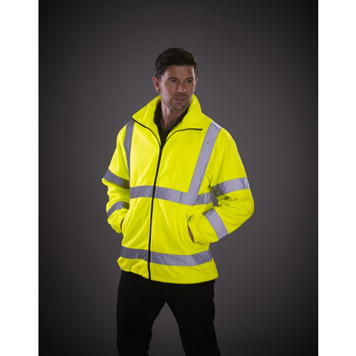YK042 Yoko Hi-Vis Heavyweight Fleece Jacket