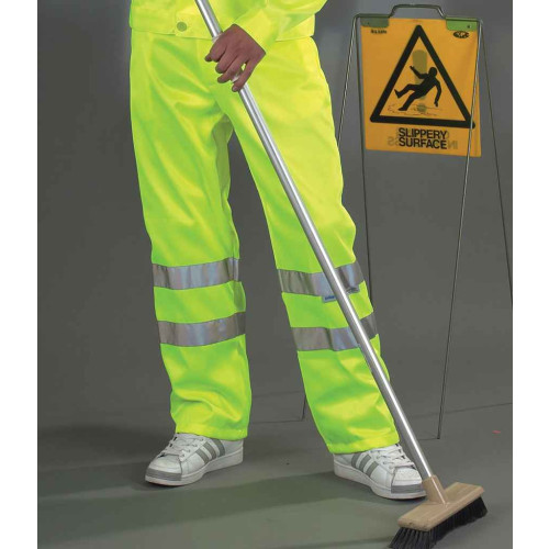 YK300 Yoko Hi-Vis Poly/Cotton Work Trousers