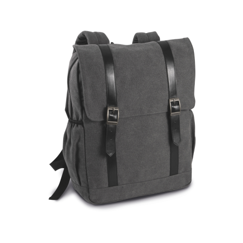 KI0143 Kimood FLAP-TOP CANVAS BACKPACK