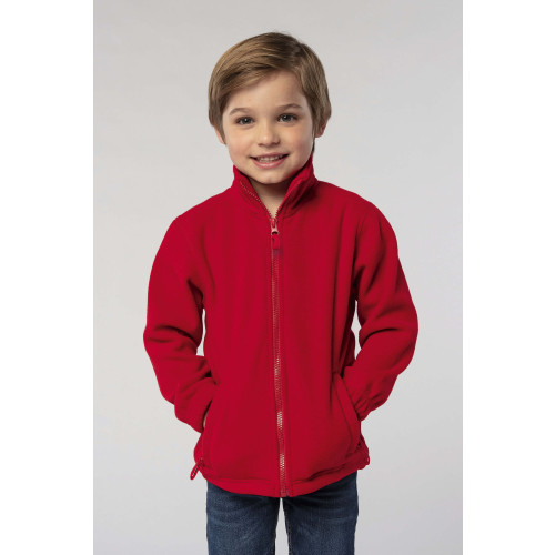 00589 SOL's NORTH KIDS ZIP FLEECE