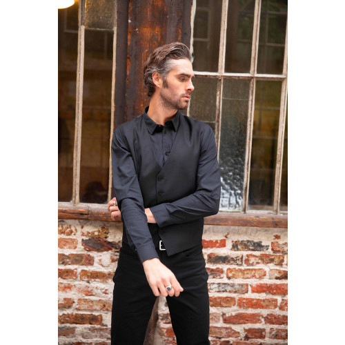 03182 Neo Blu BLAISE MEN Iron Free Shirt