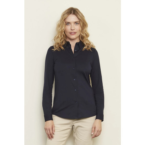 03199 Neo Blu BALTHAZAR WOMEN Jersey Mercerized Shirt