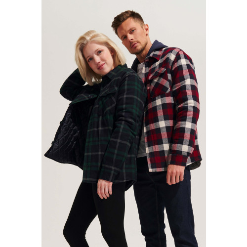 03989Â SOL'S NOAH UNISEX CHECKERED OVERSHIRT Flannel 180gsm