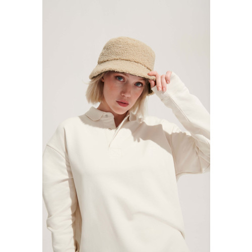 03998 SOL'S BUCKET 2IN1 REVERSIBLE SHERPA AND VELVET BUCKET HAT&Acirc;&nbsp;Velvet/sherpa 420