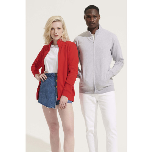 04240 SOL's COOPER UNISEX FULL-ZIP SWEATSHIRT BRUSHED FLEECE