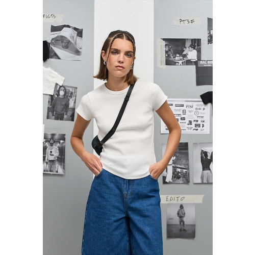 04814 SOL'S SARA WOMEN'S RIBBED T-SHIRT 2x2 rib 240