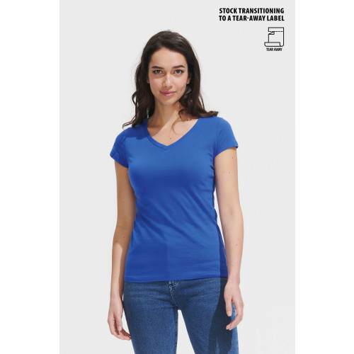 11388 SOL's MOON WOMEN'S V-NECK T-SHIRT **SOME COL's CLEARANCE**