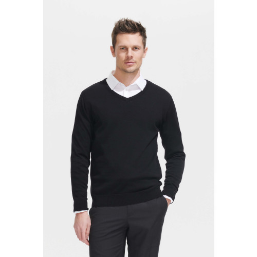 90000 GALAXY MEN MEN'S V-NECK SWEATER 320g