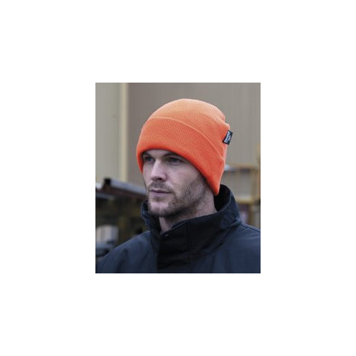 Woolly Ski Hat with Thinsulateâ„¢ Insulation ONE Black