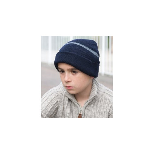 Kids Wooly Ski Hat with Thinsulateâ„¢ Insulation ONE Navy
