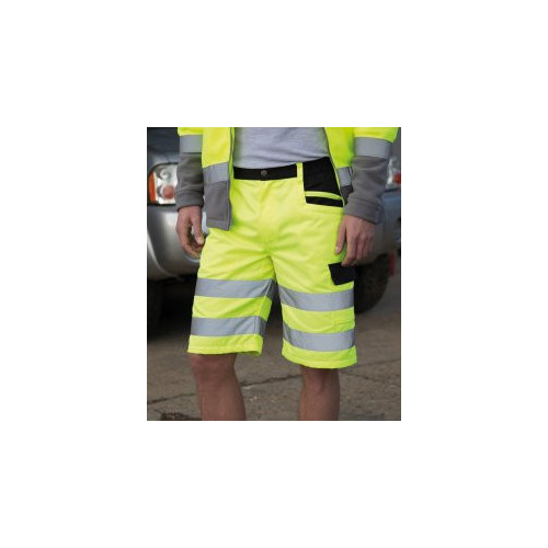Safe-Guard Hi-Vis Cargo Shorts XS Fluorescent Orange