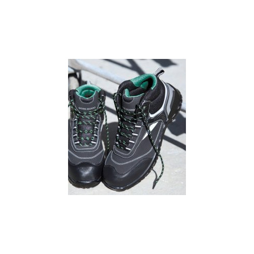 Work-Guard Blackwatch Safety Boots 6 Black/Silver