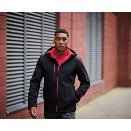 TRA705 Regatta NAVIGATE 2 LAYER HOODED SOFTSHELL JACKET