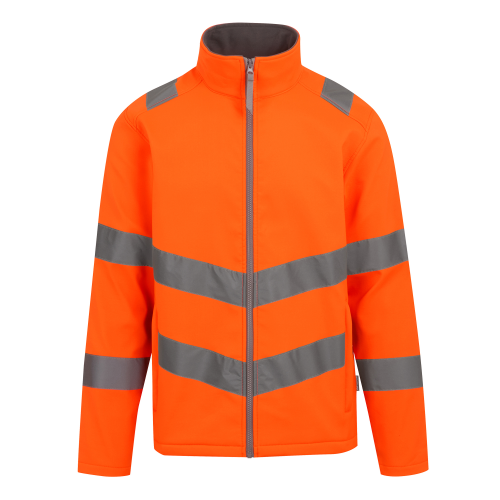 TRA712 CL Regatta ProHiVis Ablaze Softshell CLEARANCE