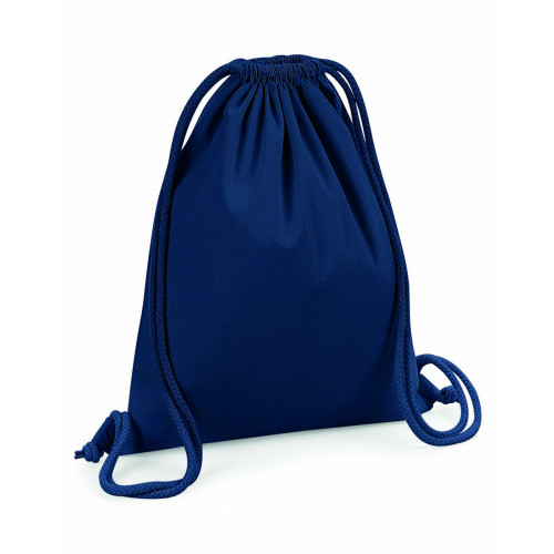ORGANIC PREMIUM COTTON GYMSAC BLACK ONE SIZE