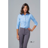 17010 SOL'S EFFECT 3/4 SLEEVE STRETCH WOMEN'S SHIRT POPLIN **SOME COL's CLEARANCE**