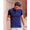 566M Russell Men's Fitted Stretch Polo