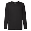 61007 Fruit of the Loom Kids Longsleeve Tee