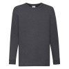 61007 Fruit of the Loom Kids Longsleeve Tee