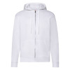 62062 Zip Thru Hooded Sweat Fruit of the Loom