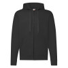 62062 Zip Thru Hooded Sweat Fruit of the Loom