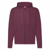 62062 Zip Thru Hooded Sweat Fruit of the Loom