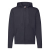 62062 Zip Thru Hooded Sweat Fruit of the Loom