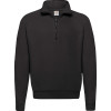 62114 Fruit of the Loom Classic Zip Neck Sweat