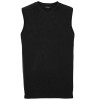 716M Russell Men's V-Neck Sleeveless Knitted Pullover