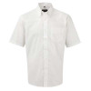 933M CL Russell Short Sleeve Easy Care Oxford Shirt        CLEARANCE