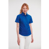 933F Russell Ladies S-Sleeve Easy Care Oxford Shirt