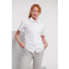933F Russell Ladies S-Sleeve Easy Care Oxford Shirt