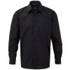 934M Russell Men´s L/S Poly-Cotton Easy Care Poplin Shirt