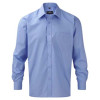 934M Russell Men´s L/S Poly-Cotton Easy Care Poplin Shirt