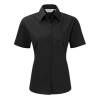 935F Ladies´ Short Sleeve Poly-Cotton Easy Care Poplin Shirt
