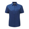 935F Russell Ladies´ Short Sleeve Poly-Cotton Easy Care Poplin Shirt