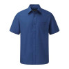 935M Russell Men´s Short Sleeve Poly-Cotton Easy Care Poplin Shirt