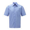 935M Russell Men´s Short Sleeve Poly-Cotton Easy Care Poplin Shirt