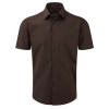947M Russell Men's Short Sleeve Fitted Stretch Shirt