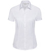 963F Russell Herringbone Ladies SS Shirt
